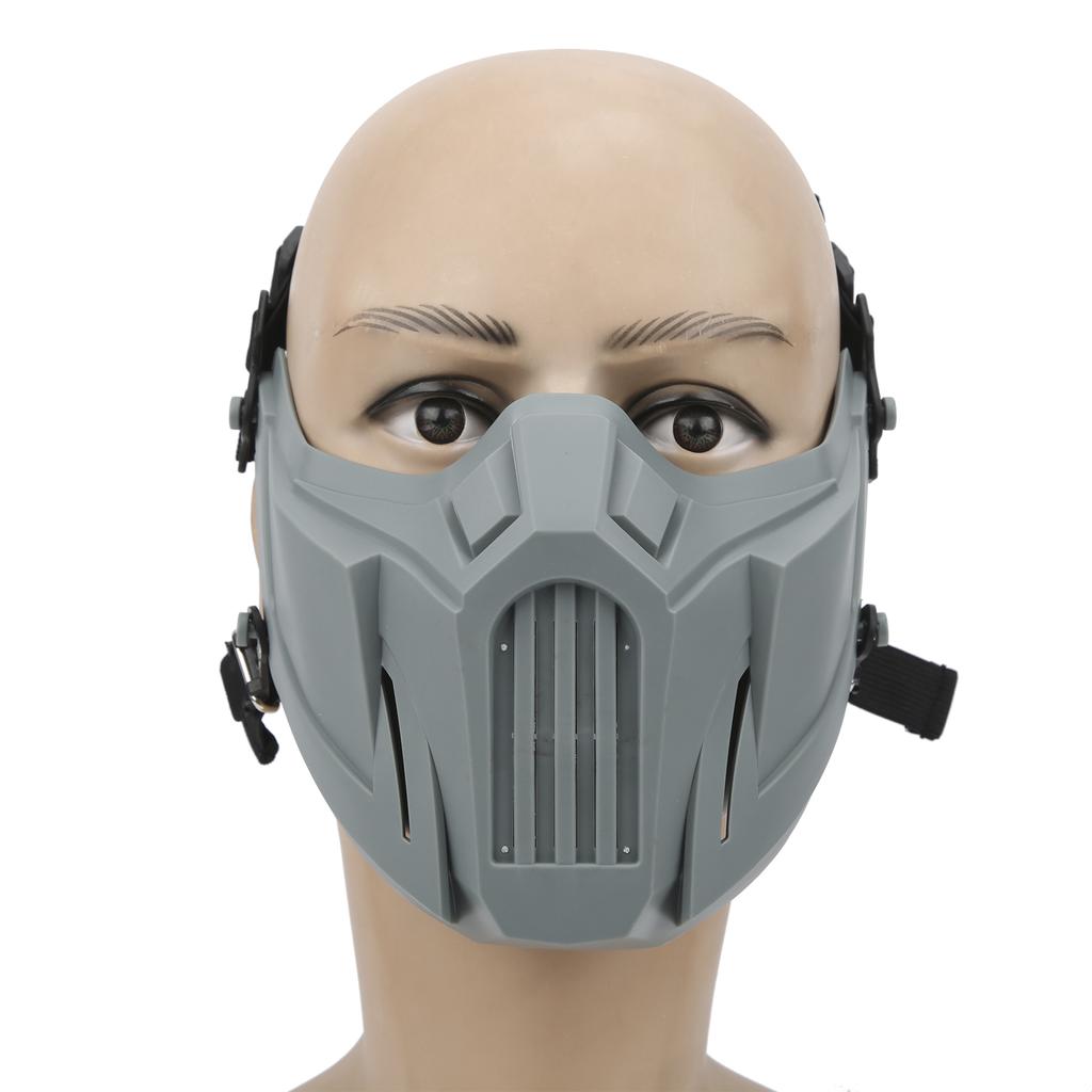 Yarım Yüz Koruyucu Kask Kurukafa Taktik Koruma CS Dış Mekan Hayatta Kalma Oyunu Cosplay için