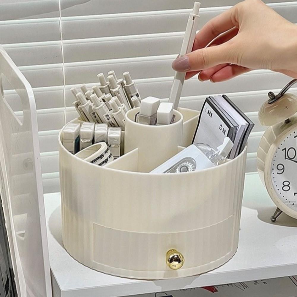 Mit Schublade Make-up-Pinsel-Organizer Große Kapazität Hautpflegeprodukt-Regal für Schminktisch