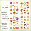 Yuezhen Gulu Cute Cartoon PET Die-Cut Journal Stickers for Kids