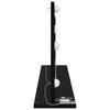 Black Washbasin Mirror with Oak Effect 100 x 45 x 18 cm
