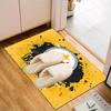 Pittsburgh Steelers Logo Art Rug Game Carpet, Floor Mat for Bedroom Living Room Entryway Rug, Home Decor Idea Gift for Christmas birthday