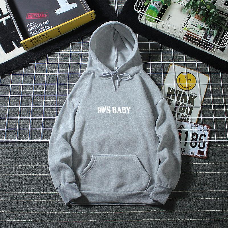 

Женский свитер осенью и зимой, свободный, с капюшоном и длинными рукавами, универсальное плюшевое студенческое пальто XXXL серый