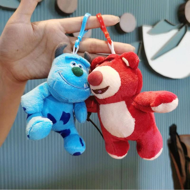 Adorable Cartoon Sulley Keychain Plush Toy Perfect For Kids And Collectors 15cm