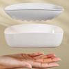 Double Layer Drain Soap Box Easy Clean Keep Soap Dry Non Slip Bottom Household Bathroom Drain Storage Rack Dish Holder