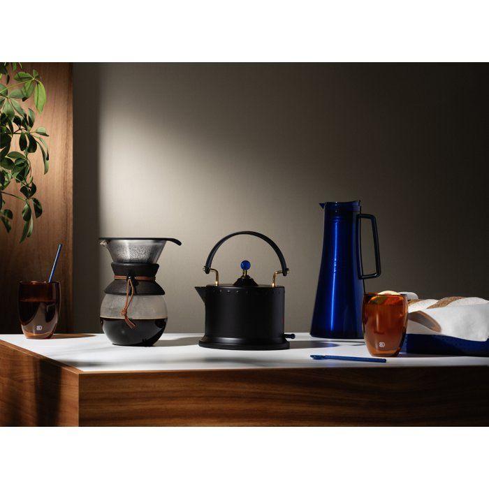 Carafe isotherme - BODUM - Bistro - 1,1 L - Maintien au chaud pendant 25 h - Bleu transparent