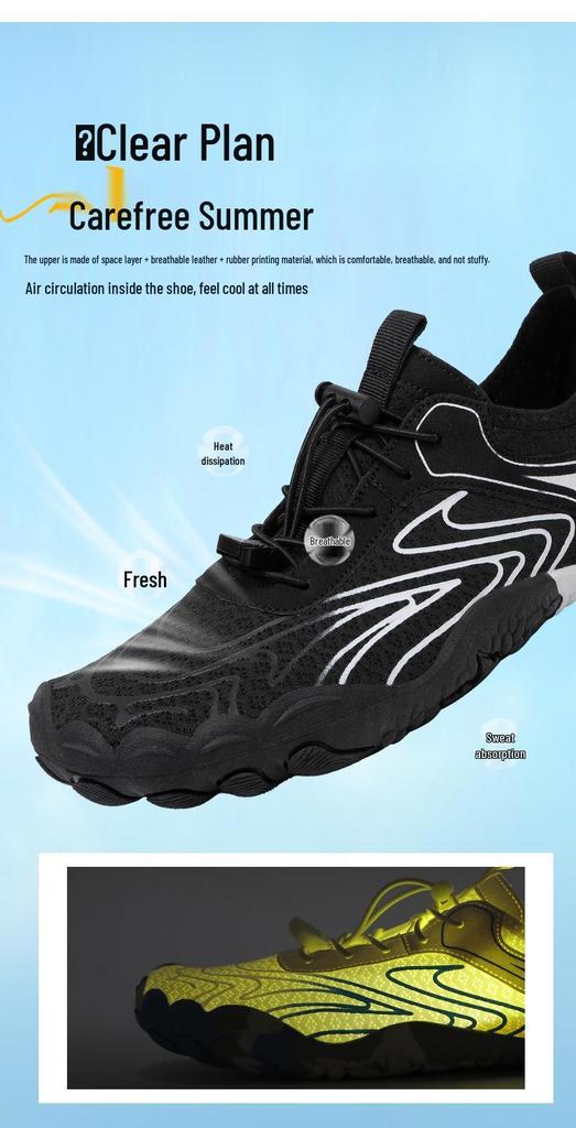 Fünf-Finger-Rutschfeste Schnelltrocknende Multifunktionale Wat- und Fitnessschuhe