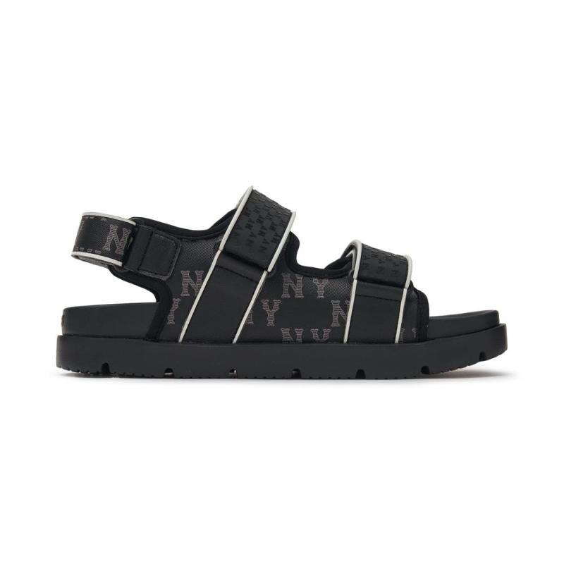 MLB Sandal Beach Sandals Unisex Black Sneakers 3ASDTPD43-50BKS