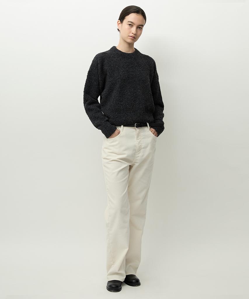 Leopeusaideuhwaiteulabel Relaxed Corduroy Pants Ivory