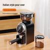 Cross-Border 110V/220V Electric Coffee Bean Grinder with 420 Steel Core – Ideal for Hand Pour Over and Espresso.