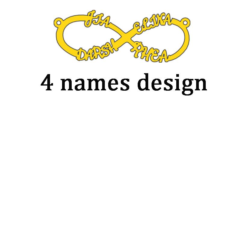 Atoztide 2022 New Stainless Steel Personalized Custom Couple Name Necklace Choker Chain Infinity Summer Pendant Nameplate Gift