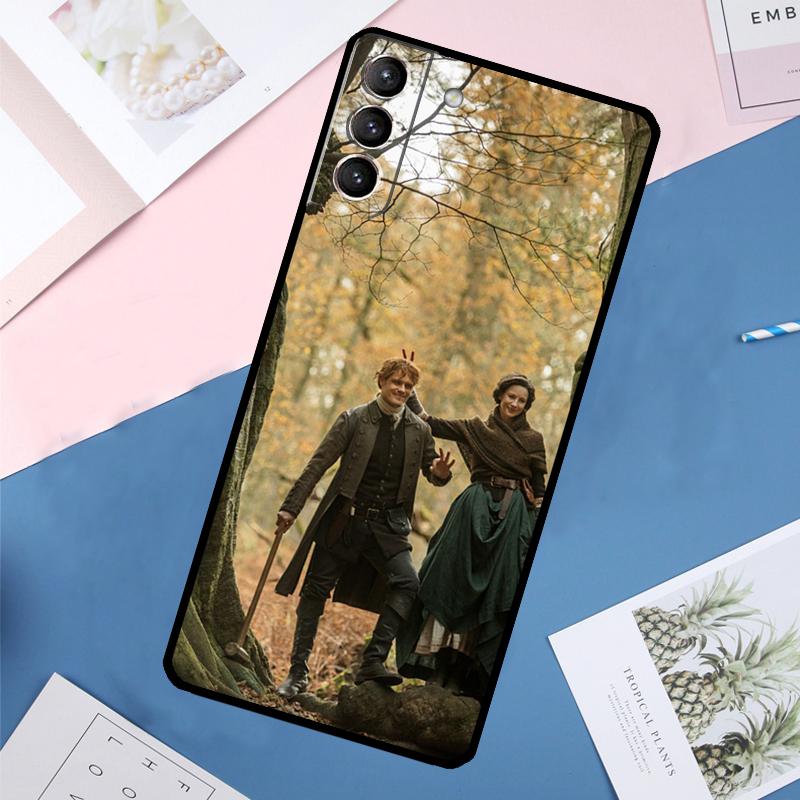 OUTLANDER TV Series Case For Samsung Galaxy S24 Ultra S20 S21 S22 S23 S25 Ultra S9 S10 Plus S25 FE Back Cover