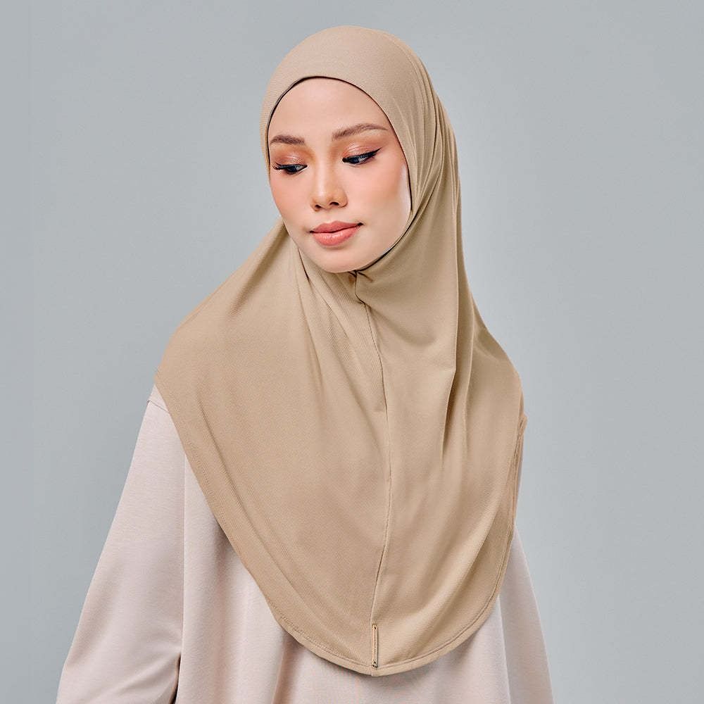 Draped Design Pullover Hijab Soft Fabric Prayer Hijab New Head Cover  Daily Wear