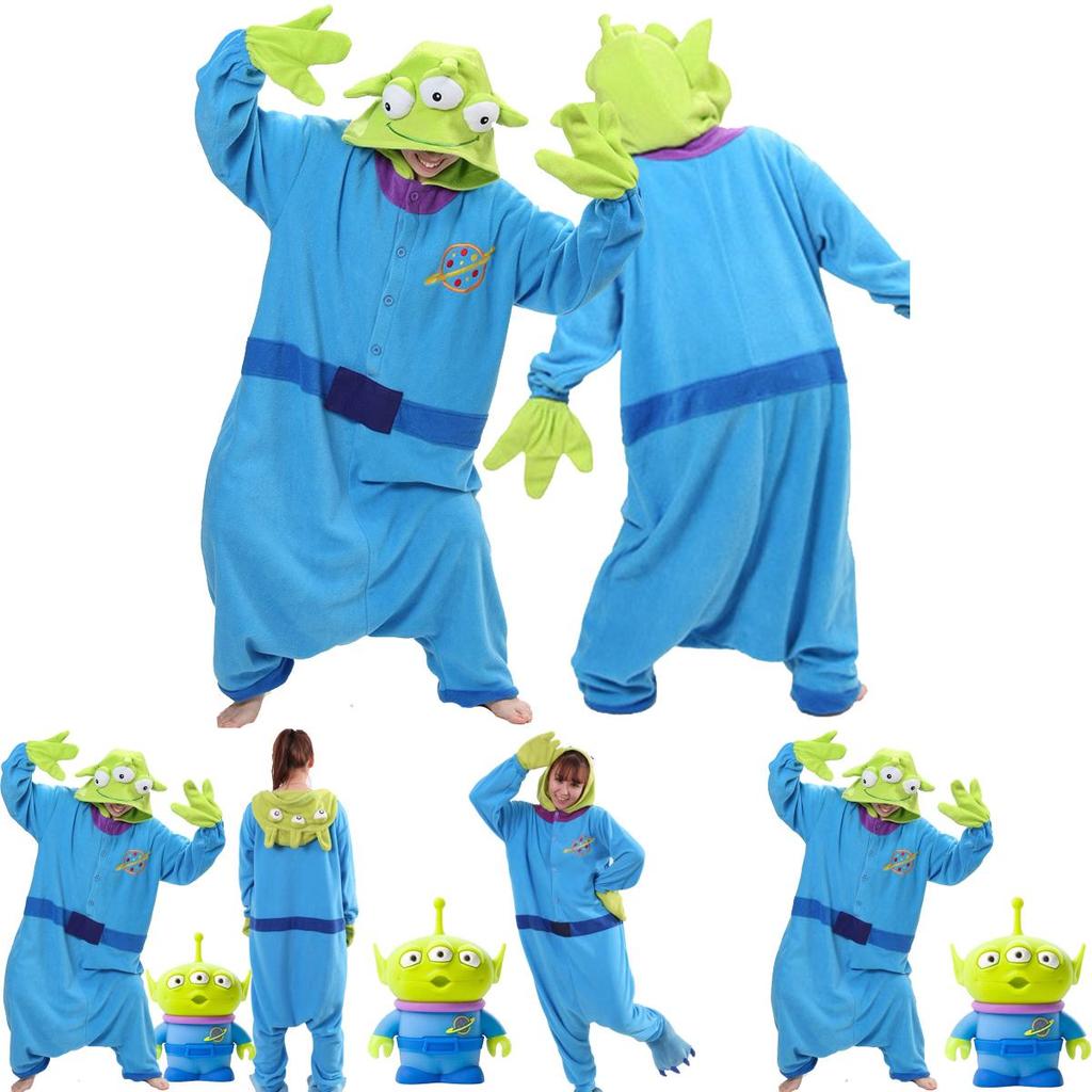 Spielzeug Aliens Story Unisex Cosplay Kostüm Onesie Nachtwäsche Kostüm Pyjamas