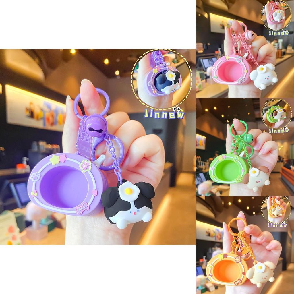 Uroczy Oryginalny Piesek Brelok Zawieszka Uroczy Kreskówkowy Puszysty Piesek Design Akcesorium