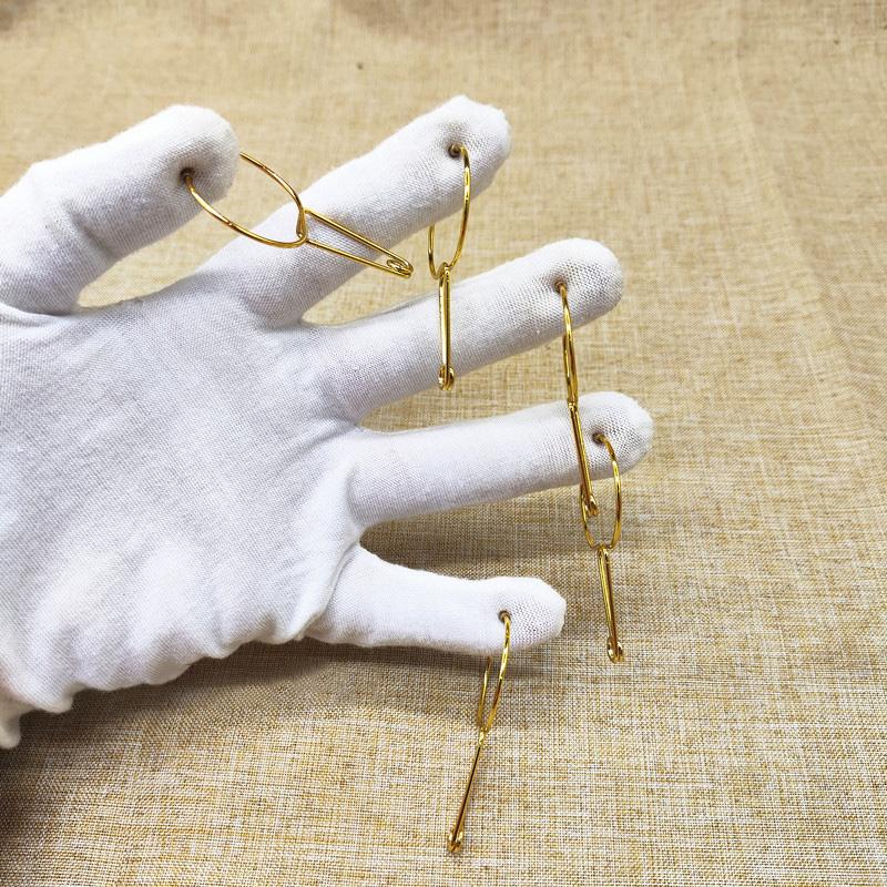 Masażer Punktów Akupresurowych Przenośny Mocny Magnetyczny Masażer Meridianów Ucha Klips Akupresurowy Złoty Narzędzie do Masażu Ucha