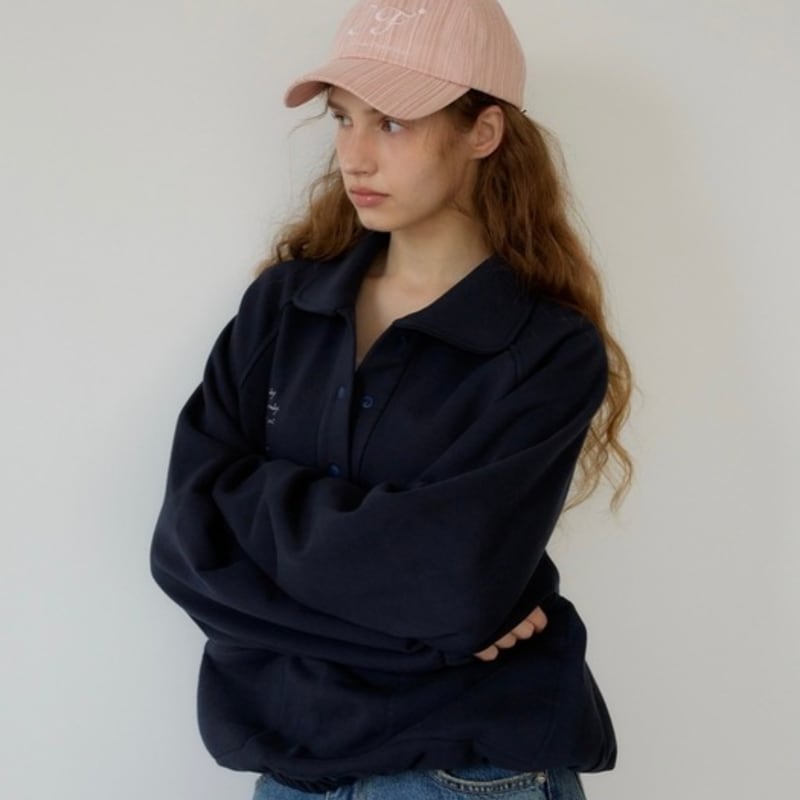 

ENTHE FOVE EF Signature Logo Ball Cap _ pink pink