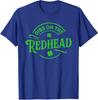 Dibs On The Redhead Funny Retro St Patricks Day Unisex T-Shirt