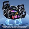 Mobile Phone Semiconductor Cooling Radiator 2 in 1 Magnetic/Back-clip 3 Gear Adjustable Phone Cooling Fan with Digital Display