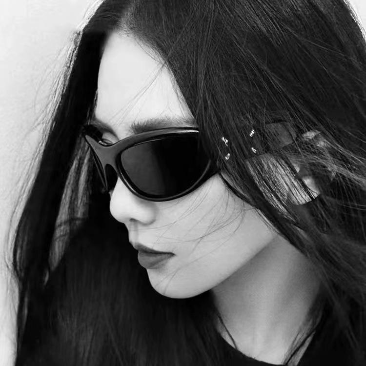 Margiela GM Collaboration MM03 Headband Sunglasses Liu Shishi Same Style Cycling Cool Hot Girl Sunglasses High-end Feel