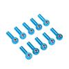 10PCS M3 26mm Aluminum Link Rod End   Joint for 1Celsius10 1Celsius8   Remote Control Car