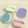 New Portable Silicone Hair Washing Gadget - Head Itch-relieving Massage Brush for Hair Combing, Multi-functional Hair Washing and Massaging Brush