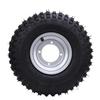 All Terrain Vehicle Tire 16x8 7 7 Inch Non Slip Rubber and Aluminum Alloy ATV Trail Tire with Rim for UTV Quad Off Road