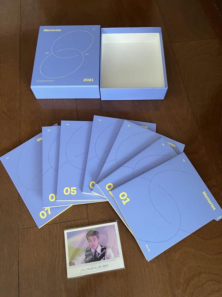 [USED] BTS Memories 2020.2021 Blu-ray & DVD (No Trading Cards)