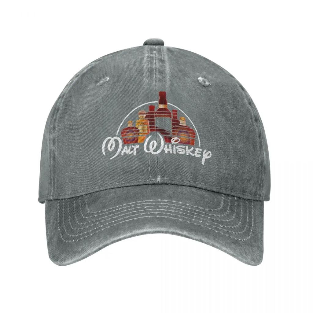 Malt Whiskey Spring Autumn Cap Men Women Baseball Cap Alcohol Drunk Sunhat Water Washing Sport Casquette