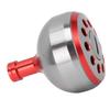 Fishing Reel Power Knob 38mm Aluminum Alloy Fishing Reel Replacement Handle Grip Fit for S A D Baitcasting Reel Modification Red