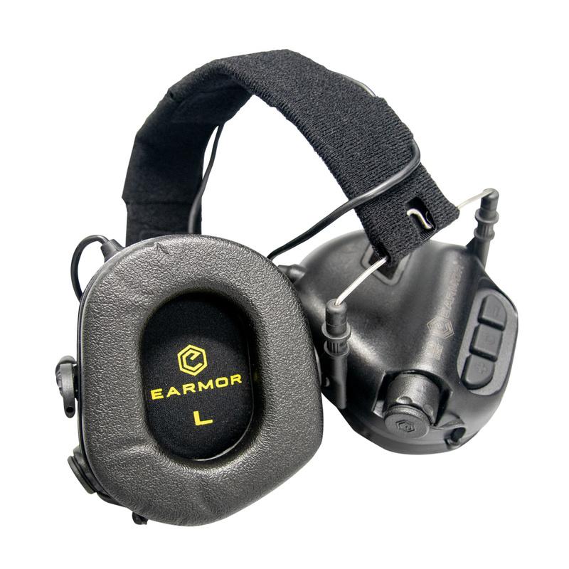 EARMOR M31 Tactical Electronic Shooting Earmuff Anti-noise Headphone Sound Amplification Hearing Protection Headset