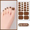 Japanese and Korean Toe Nail Stickers Waterproof Onion Pink Toenail Stickers Manicure Stickers