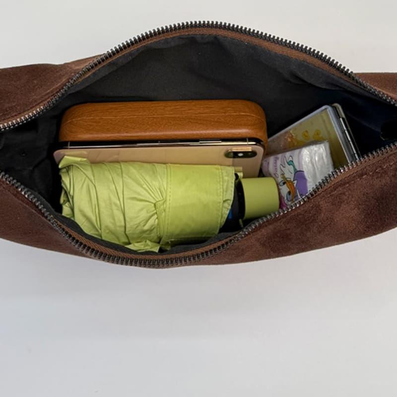 Vielseitige Damen-Umhängetasche mit einer Schulter Runder Retro-Beutel