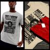 Huey P Mugshot T-shirt Black History Month Civil Rights Icon Freedom Fight Tee