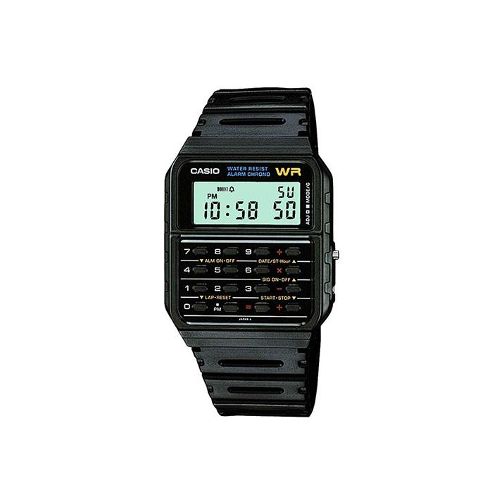 CASIO Vīriešu VINTAGE Sērijas Melns Pulkstenis