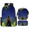 One Piece Luffy One Piece Schultasche Sauron Rucksack Schüler Nautischer König Rucksack Umhängetasche Federmäppchen Set