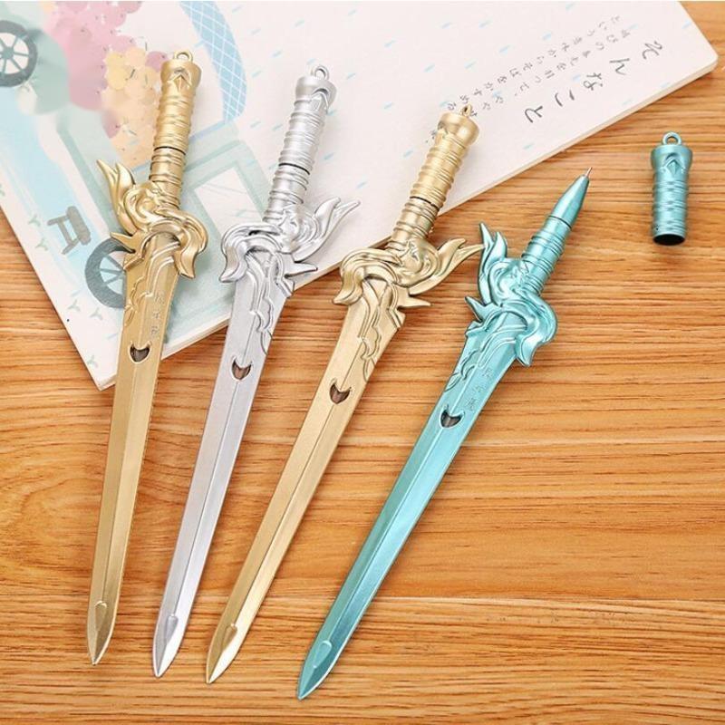 1 pezzo di cancelleria per ufficio creativo Phoenix Sword Gel Pen Materiale scolastico Maniglia regalo