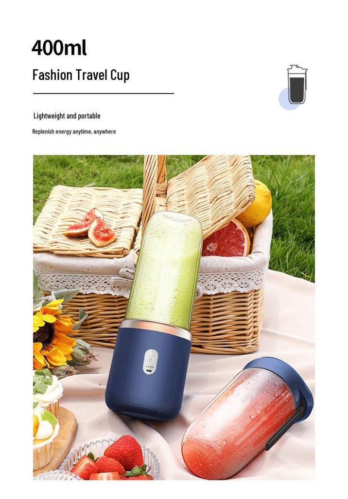 Portable Rechargeable Multi-Function Juicer Cup