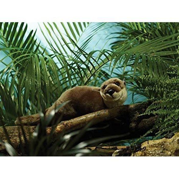 Peluche - Living Nature - Grande Loutre - 40 cm - Marron - Pour enfants à partir de 3 ans