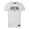 KC Logo Letter Crew Neck Short Sleeve T-Shirt Men Tops White FL3575