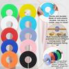 Giantree 10 Pcs Closet Dividers for Hanging Clothes, Color Plastic Rack Dividers Round Clothes Closet Labels Reble Separators