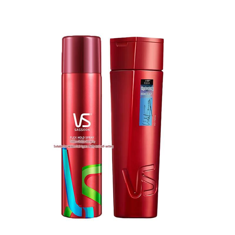 VS Hydrating Anti-Dandruff Shampoo & Styling Spray Set