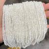 Jingde Jewelry Natural White Horse Hoof Snail Shell Beads, 2-4mm Round DIY Jewelry Accessories