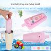 Tray For Cup 30 Oz-40 Oz Tumbler Ice Mold,Silicone Trays With Lid And For Chilling Drinks, Coffee, Juice, Whiskey, Cocktail
