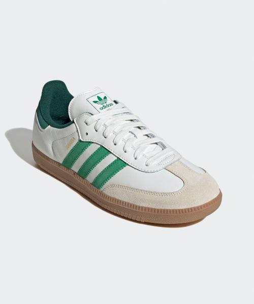 adidas Adidas Samba OG - White:Green JI3202 [Shipped from Korea] 100% Authentic