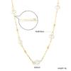 Baroque Irregular Pearl Necklace & Bracelet Set - Vintage French Light Luxury OT Buckle Jewelry for Women