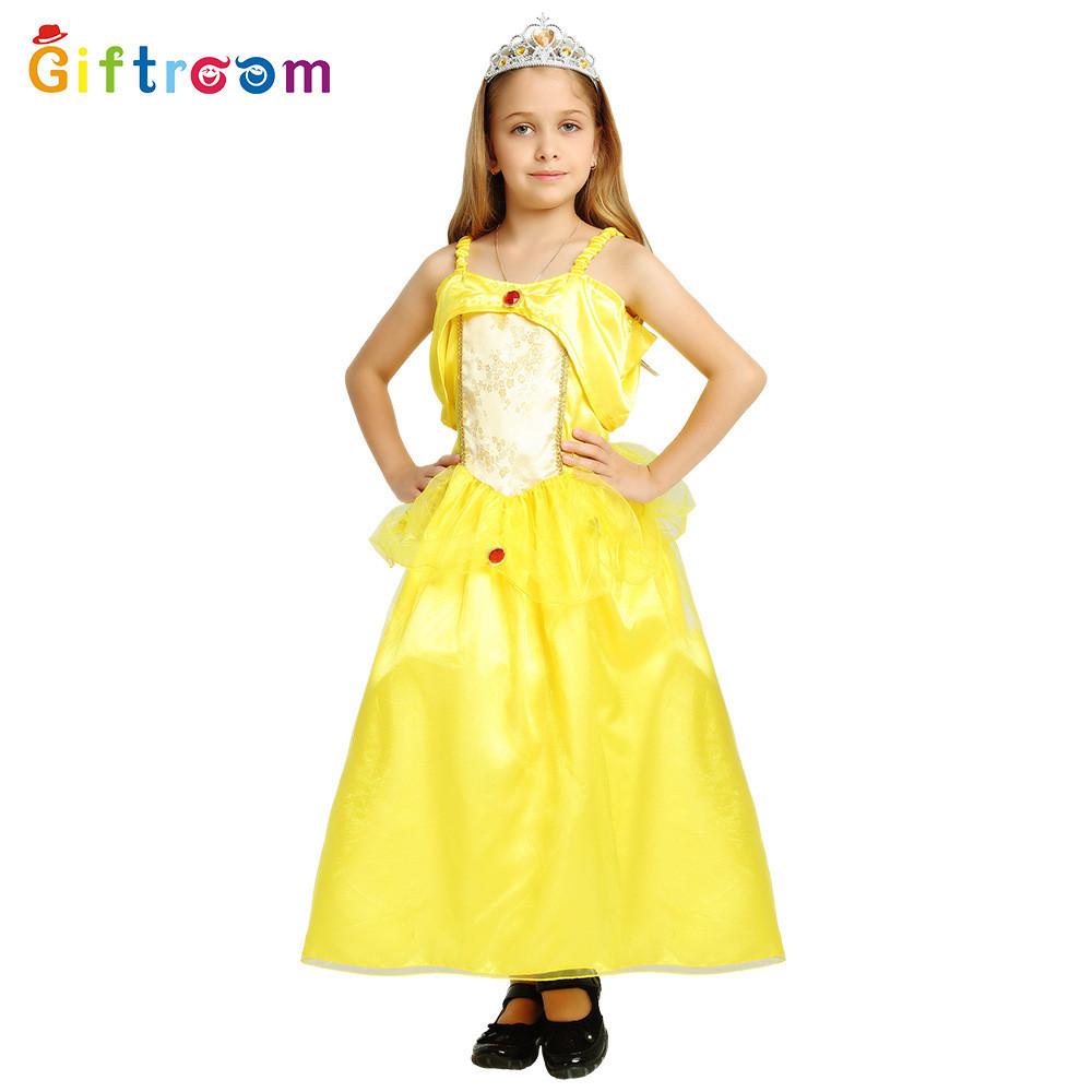 Belle Princess Graceful Cosplay Outfit For Girls Perfect For Themed Events Dressup And