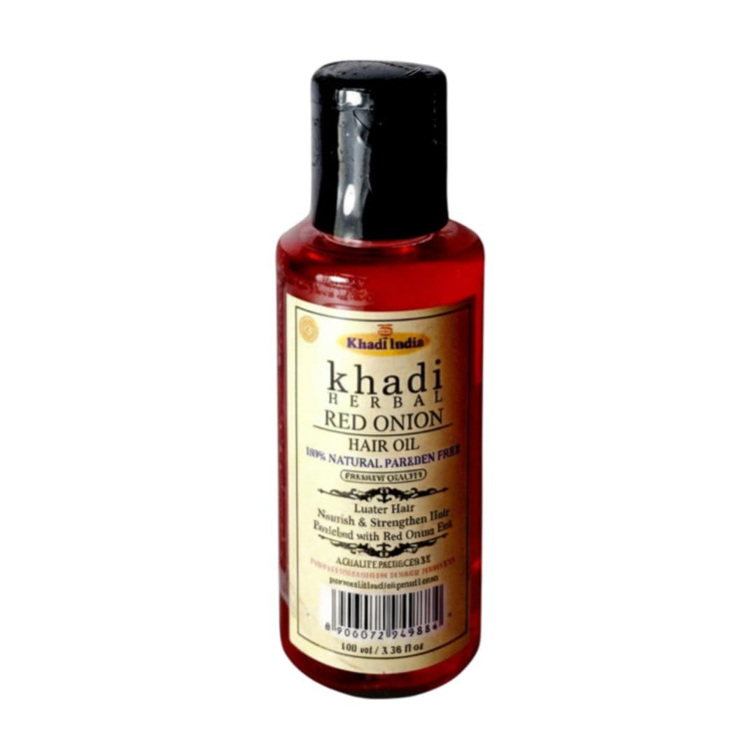 Khadi Herbal Herbigiri Herbal Red Onion Oil, 220 Grams