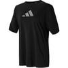 T Shirts Women's Black Crew Neck Moderate Straight Fit H55256