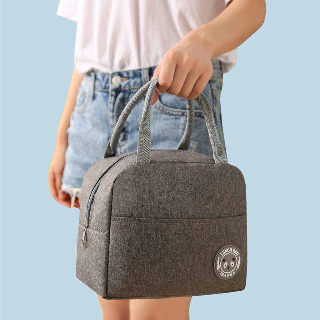 Insulated Thermal Cooler Lunch Bag Thickened Large Capacity Thermal Coolers Picnic School Food Container