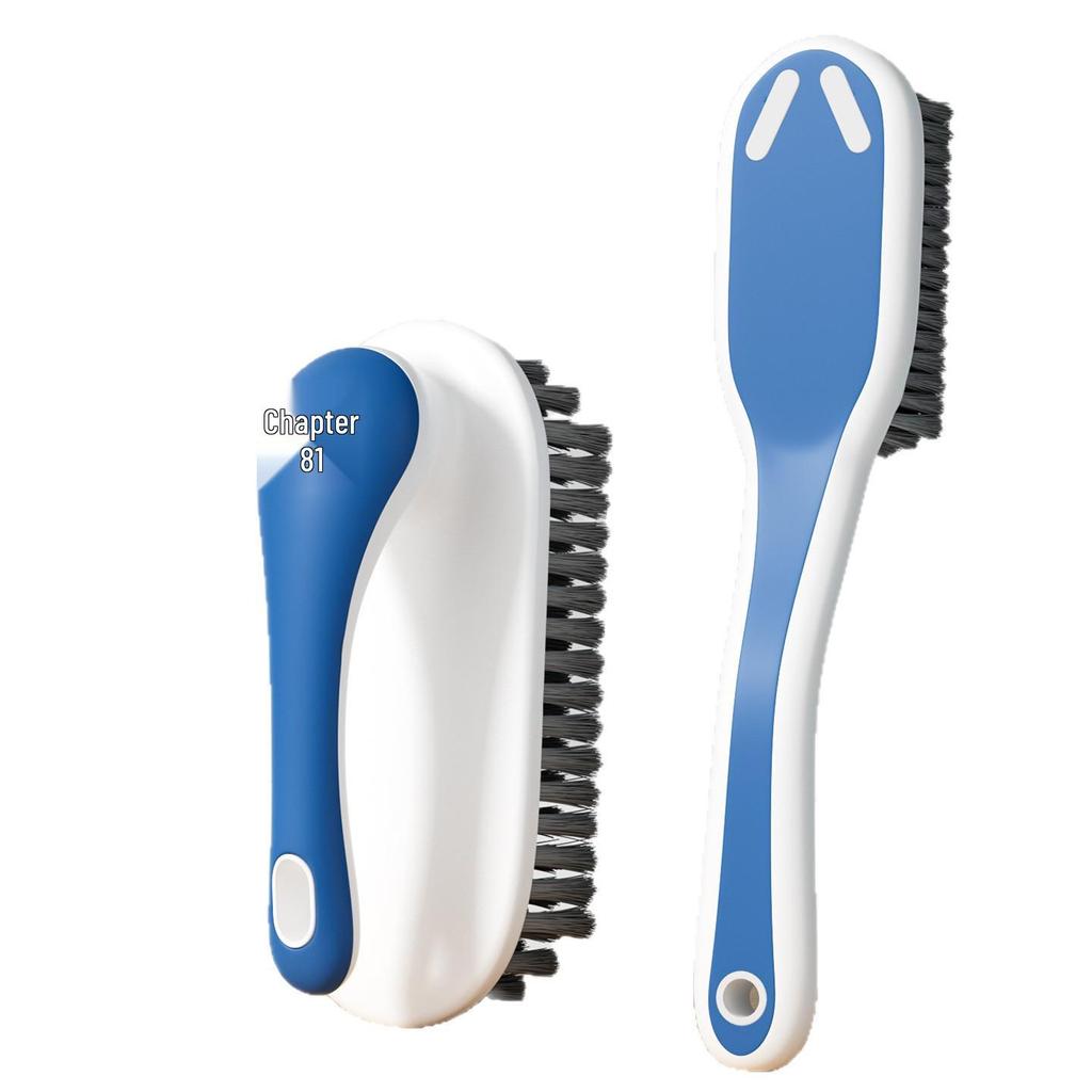 Shoe & Clothing Cleaning Brush - Long Handle, Soft Bristles, Multi-Functional, Gentle on Shoes & Clothes